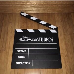 Disney Hollywood Studios Clap Director Board